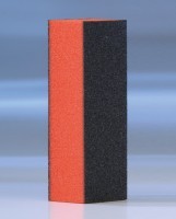 Schleifblock schwarz/orange 1 Stück