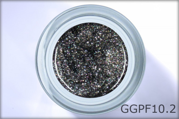 Perfect Finish Gel LAC glitter black -2 14 ml